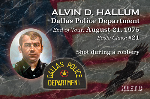 Alvin D. Hallum End of Tour