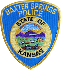 Baxter Springs Police Department Patch