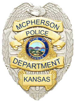 McPherson Police Department Badge