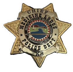 Medicine Lodge PD Badge