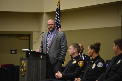 "Representative Owens address to 314th graduates"