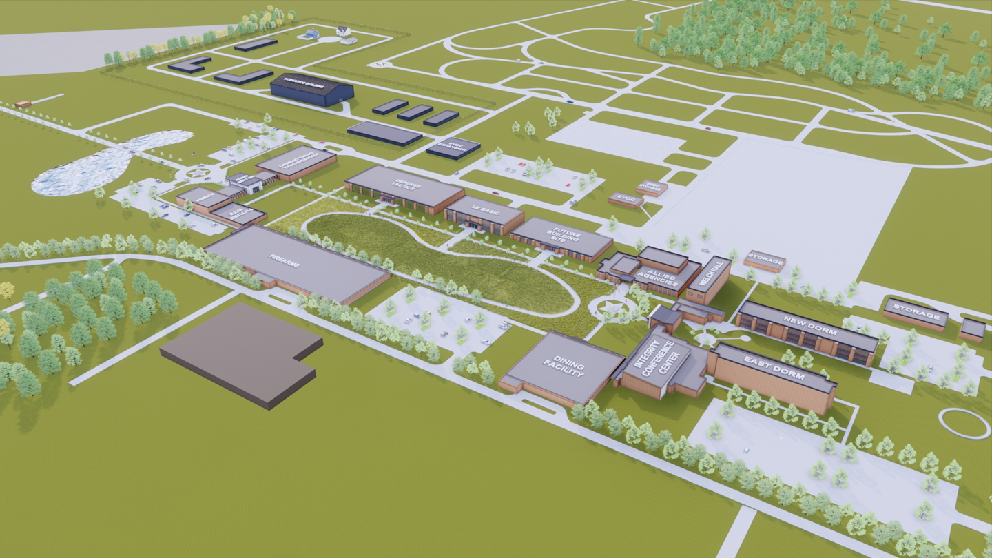 "Image of the artist render of the new campus"