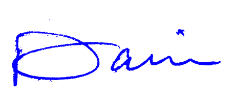 Darin Beck's signature